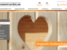 Webseite & Shop - Gartenmöbel aus Holz Screenshot - Gartenmöbel aus Holz